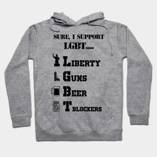 i support lgbt Hoodie